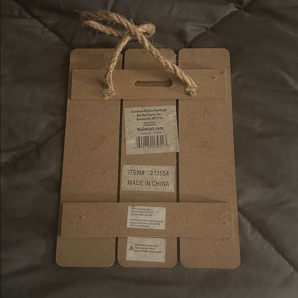 Home decor “We are so blessed” wall art grey and beige rustic antique - Picture 2 of 2